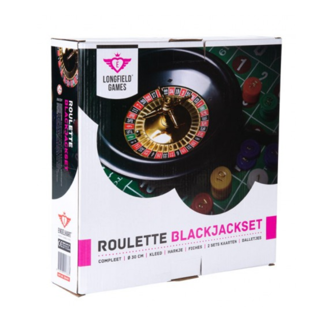 Roulette en Blackjack set - 30cm