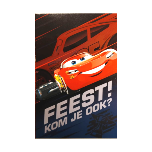 Interstat Uitnodigingskaarten - Cars - 6st. Interstat Uitnodigingskaarten - Cars - 6st.