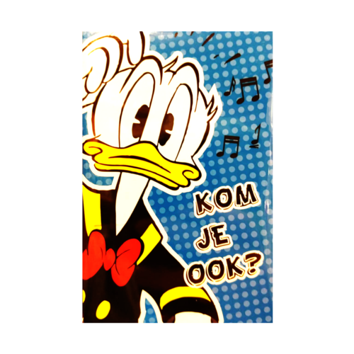 Interstat Uitnodigingskaarten - Donald Duck - 6st. Interstat Uitnodigingskaarten - Donald Duck - 6st.