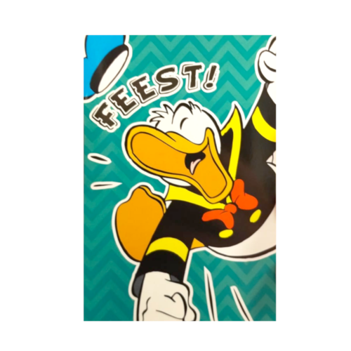 Interstat Uitnodigingskaarten - Donald Duck - Feest - 6st. Interstat Uitnodigingskaarten - Donald Duck - Feest - 6st.