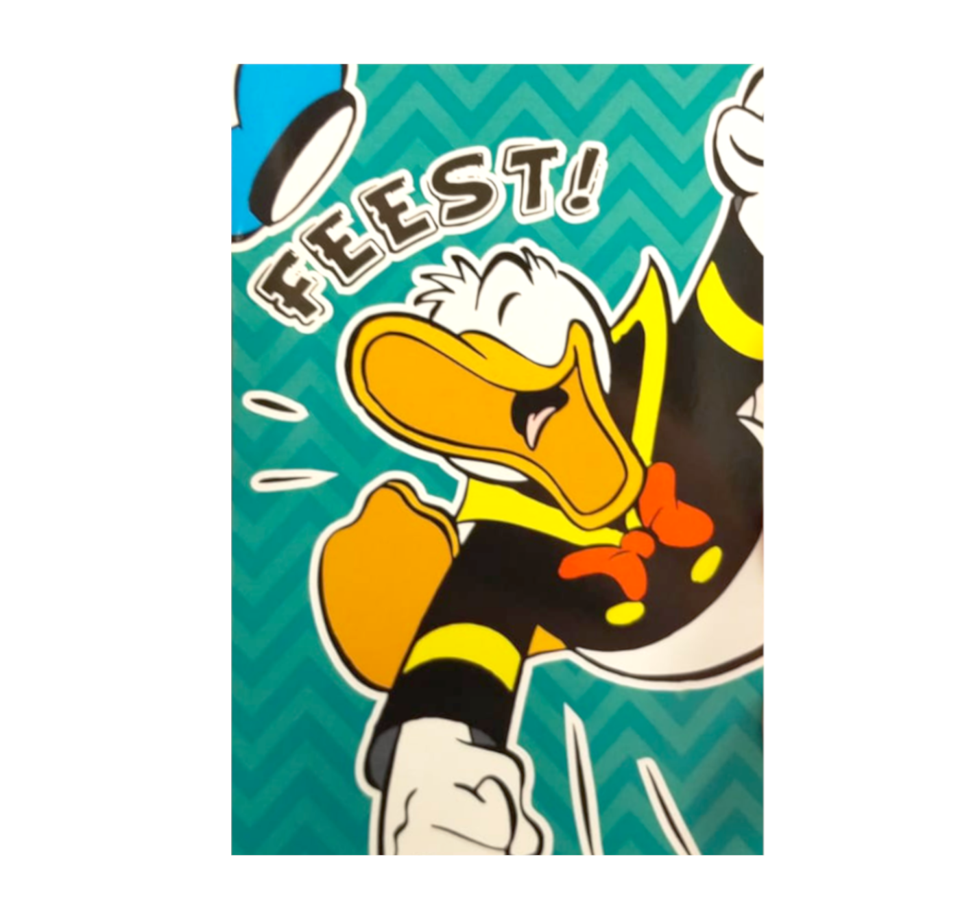 Ongekend Interstat - Uitnodigingskaart - Donald Duck - FEEST - 6st HM-38