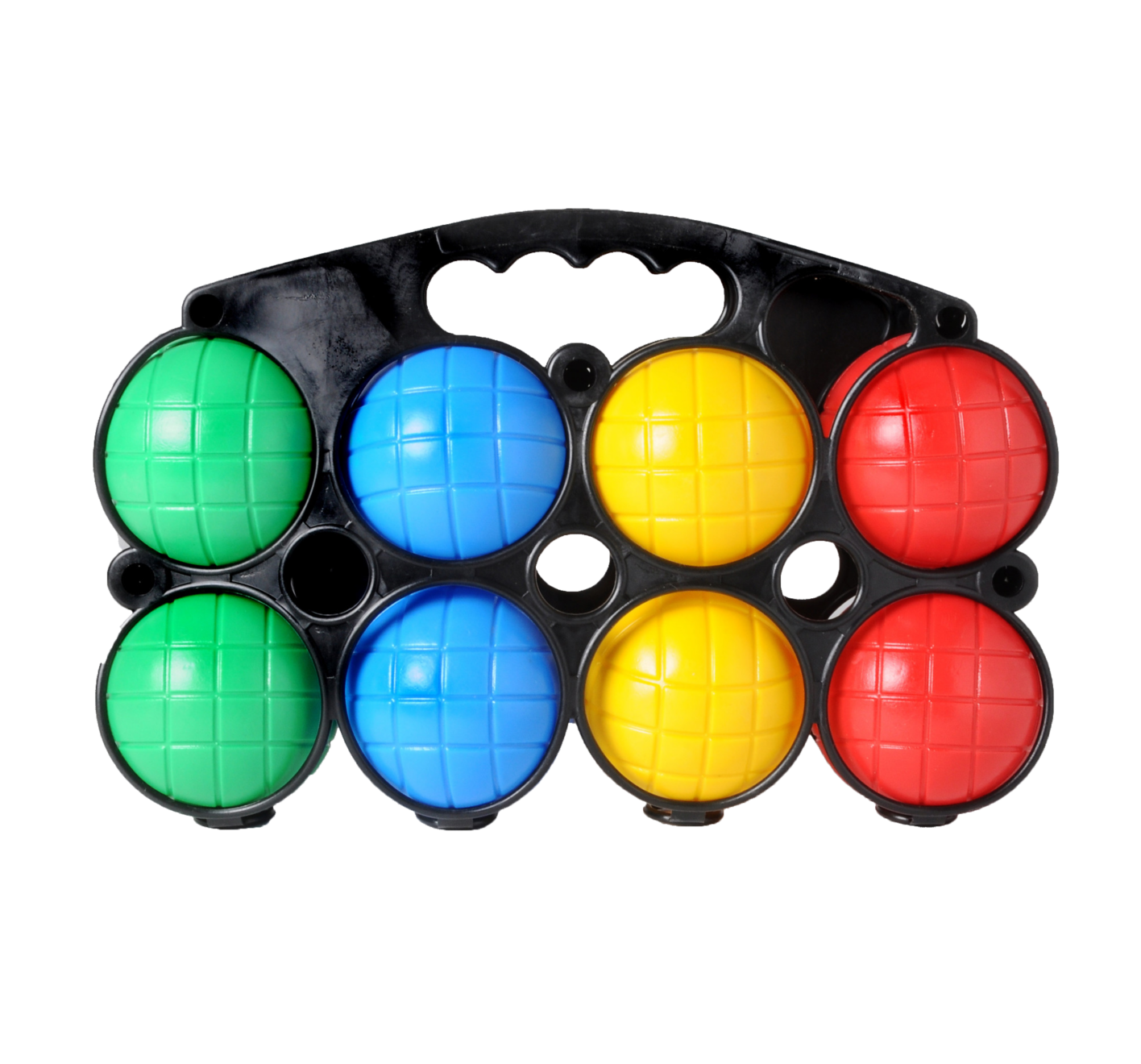 Jeu de boules - 8 Ballen - Incl. but - Plastic