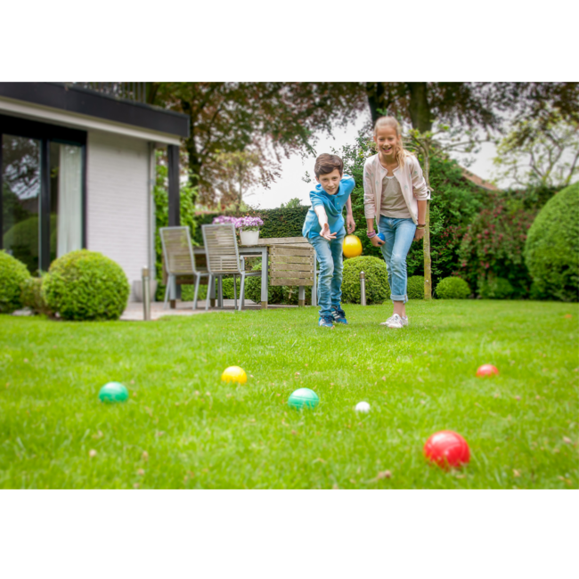 Jeu de boules - 8 Ballen - Incl. but - Plastic