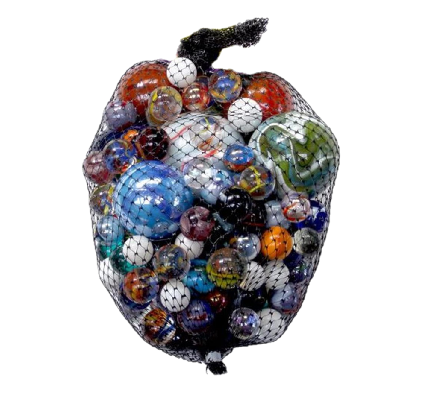 Knikkers - Diverse formaten - In een net - 1kg