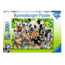 Ravensburger Puzzel - Wilde dieren selfie - 300st.