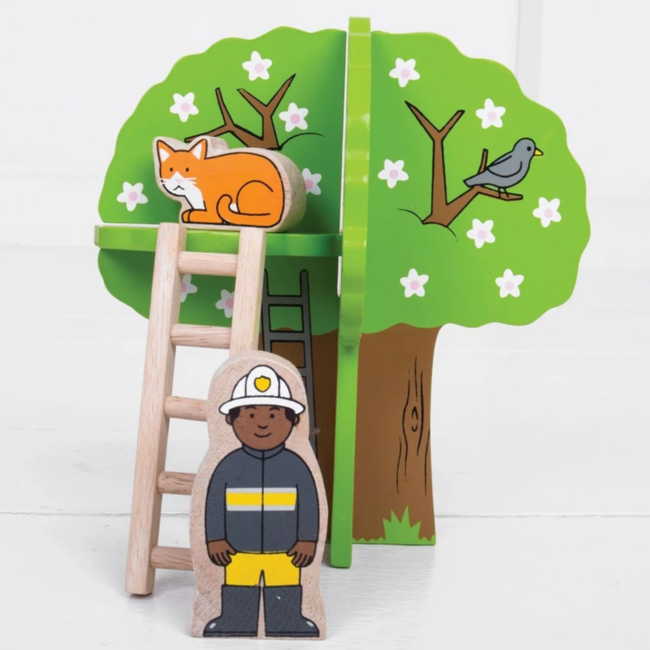 BigJigs Rails - Treinbaanset - Brandweer - 39dlg.