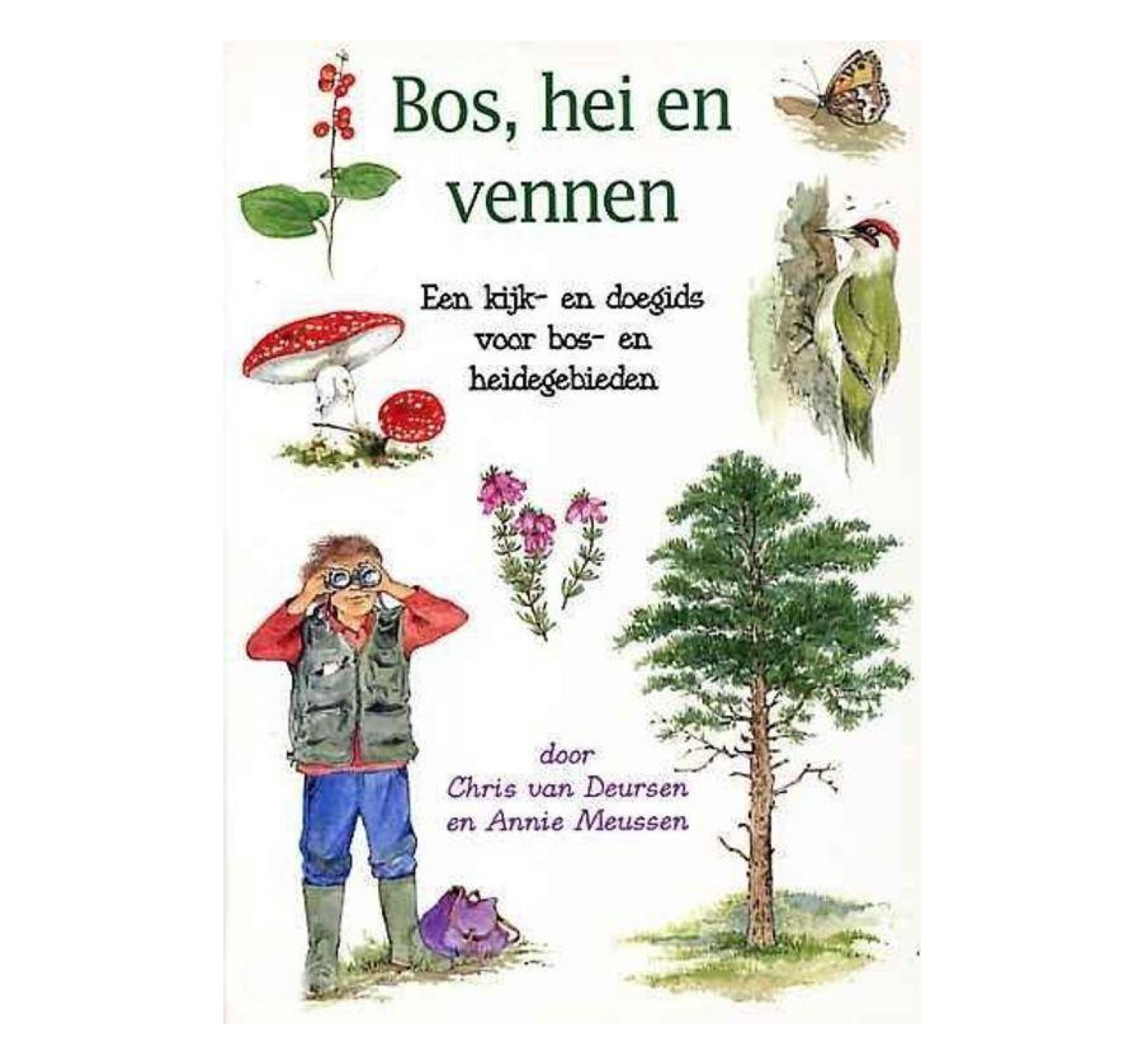 Boek - Bos, hei en vennen