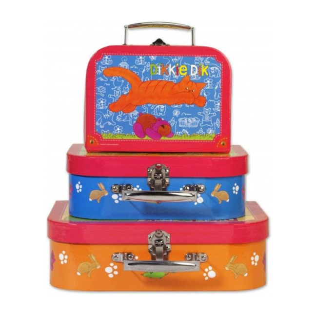 Simply for Kids Kofferset - Dikkie Dik - 3dlg.