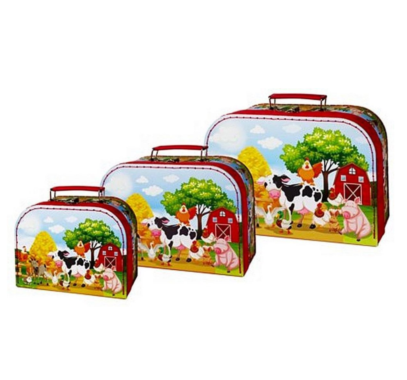 Kofferset - Boerderij - 3dlg.