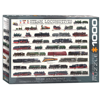 Eurographics Puzzel - Stoomlocomotieven - 1000st.