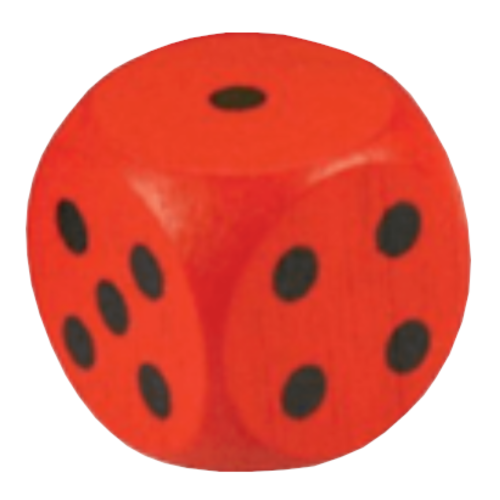 BigJigs Dobbelsteen - Gekleurd - 1st. - Willekeurig geleverd BigJigs Dobbelsteen - Gekleurd - 1st. - Willekeurig geleverd