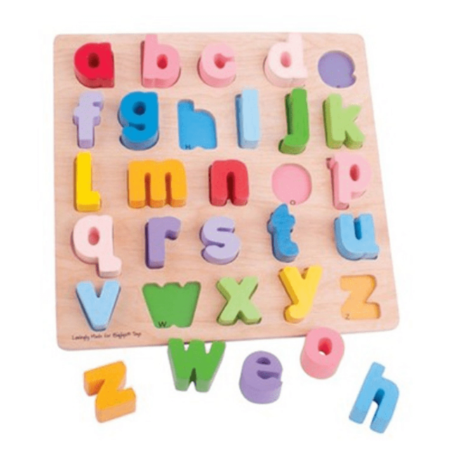 BigJigs Puzzel - Alfabet - Kleine letters - 26st.