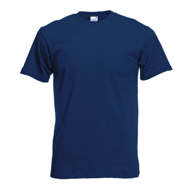 Fruit of the Loom T-shirt - Classic valueweight - Blauw - XL