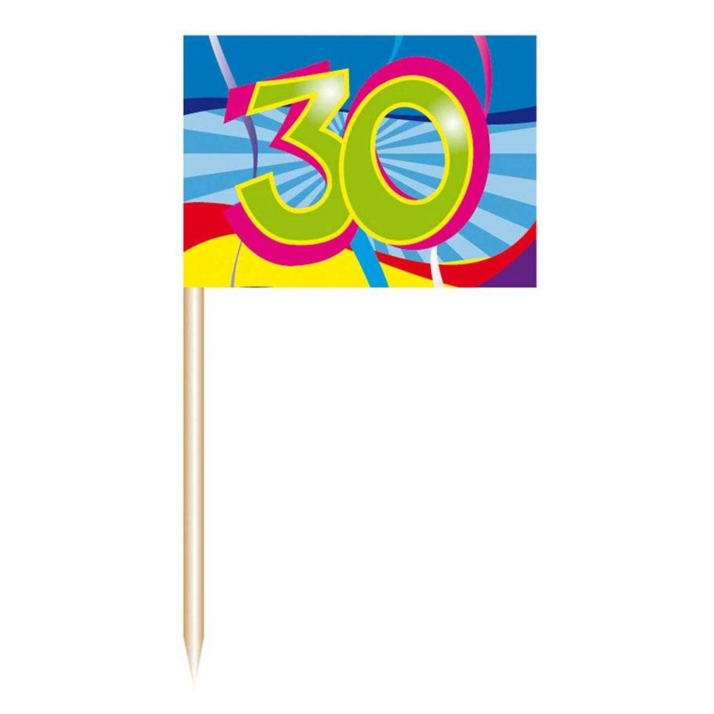 Prikkertjes - 30 jaar - 50st.**