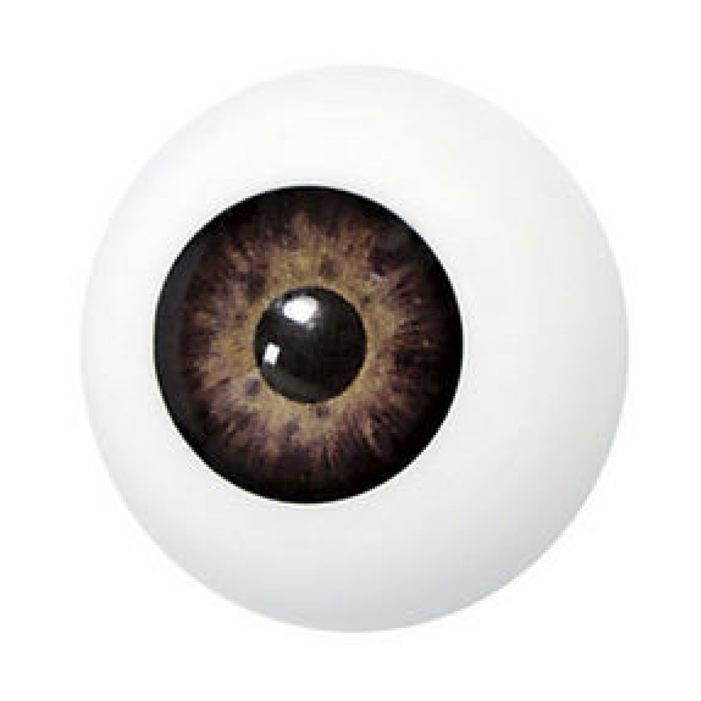 Grimeeroog - Kunststof - Bruin - 1001
