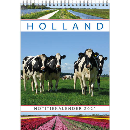 Comello Kalender - Maandkalender - Holland - 23,5x33,5cm - 2021 Comello Kalender - Maandkalender - Holland - 23,5x33,5cm - 2021