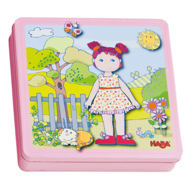 Haba Magneetspel - Aankleedpop - Lilli - 3+