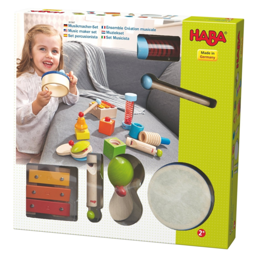 Haba Muziekinstrumenten set - 12dlg. Haba Muziekinstrumenten set - 12dlg.