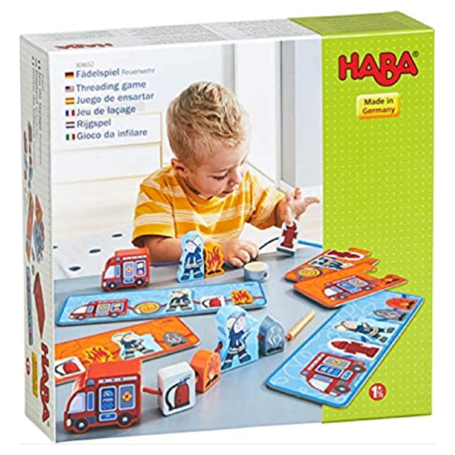 Haba Rijgspel - Bij de brandweer Haba Rijgspel - Bij de brandweer