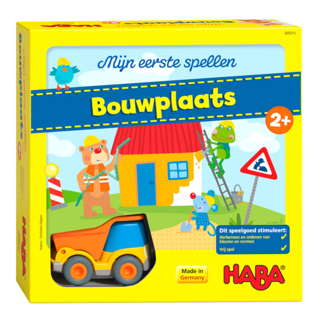 Haba Spel - Mijn eerste spellen - Bouwplaats - 2+