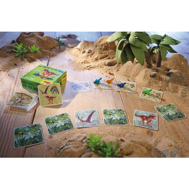 Haba De dino's op het spoor - Memospel - 5+