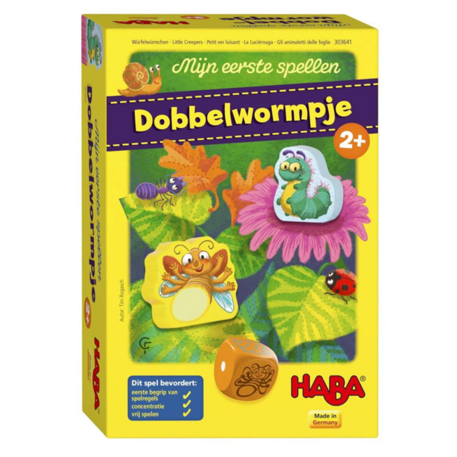 Haba Spel - Dobbelwormpje - 2+