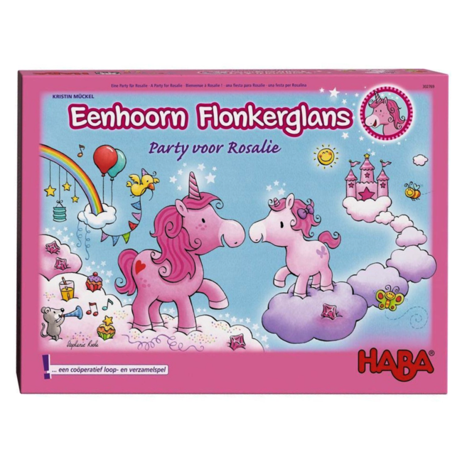 Haba Spel - Eenhoorn Flonkerglans - Party voor Rosalie - 4+