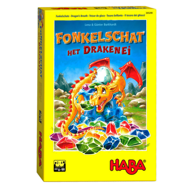 Haba Spel - Fonkelschat - Het drakenei - 6+