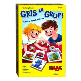 Haba Spel - Gris en grijp - 4+