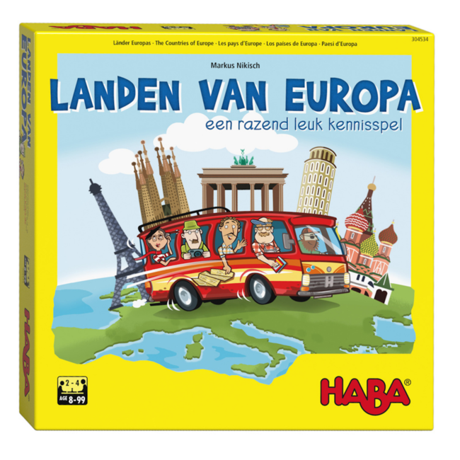 Haba Spel - Landen van Europa - 8+