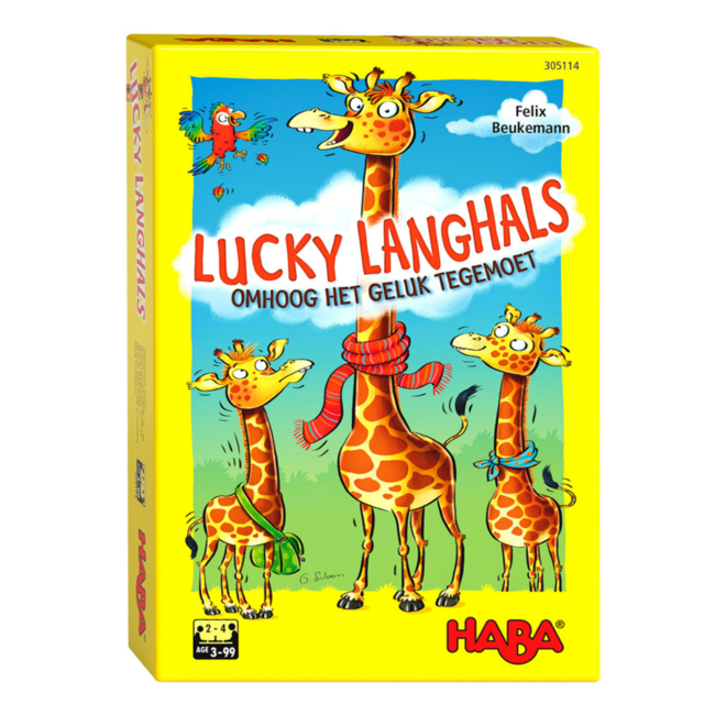 Haba Spel - Lucky Langhals - 3+