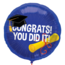 Folat Folieballon - Geslaagd - Congratulations, you did it - 45cm - Zonder vulling