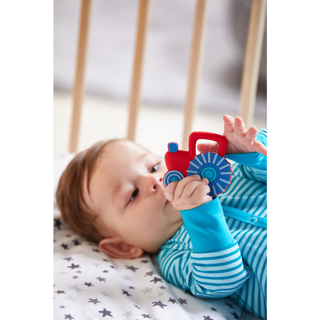 Haba Grijpfiguur - Bijtring - Tractor