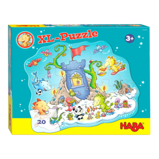 Haba Puzzel - Draak fonkelvuur - Puzzelparty - 37x45cm - 20st.