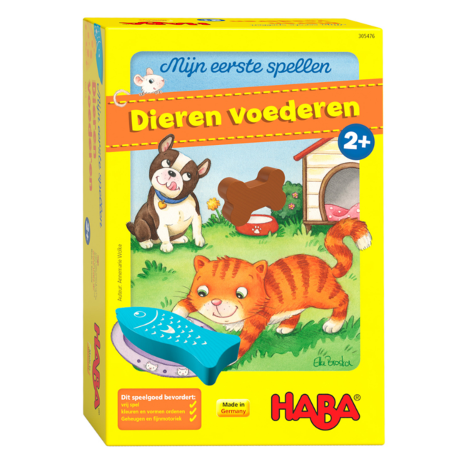 Haba Spel - Mijn eerste spellen - Dieren voederen - 2+