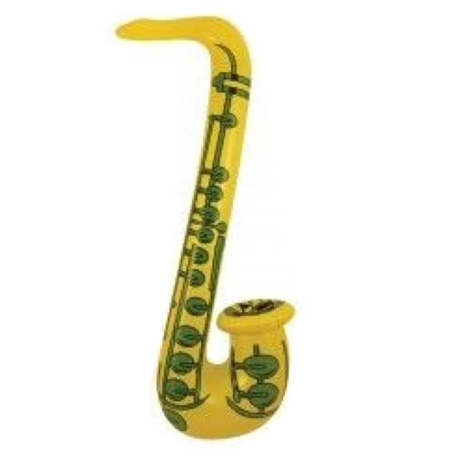 Henbrandt Saxofoon - Opblaasbaar - 55 cm - 1 stuks - Willekeurig geleverd Henbrandt Saxofoon - Opblaasbaar - 55 cm - 1 stuks - Willekeurig geleverd