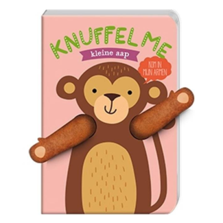 ImageBooks Boek - Knuffel me - Kleine aap - Met vingerpopfunctie