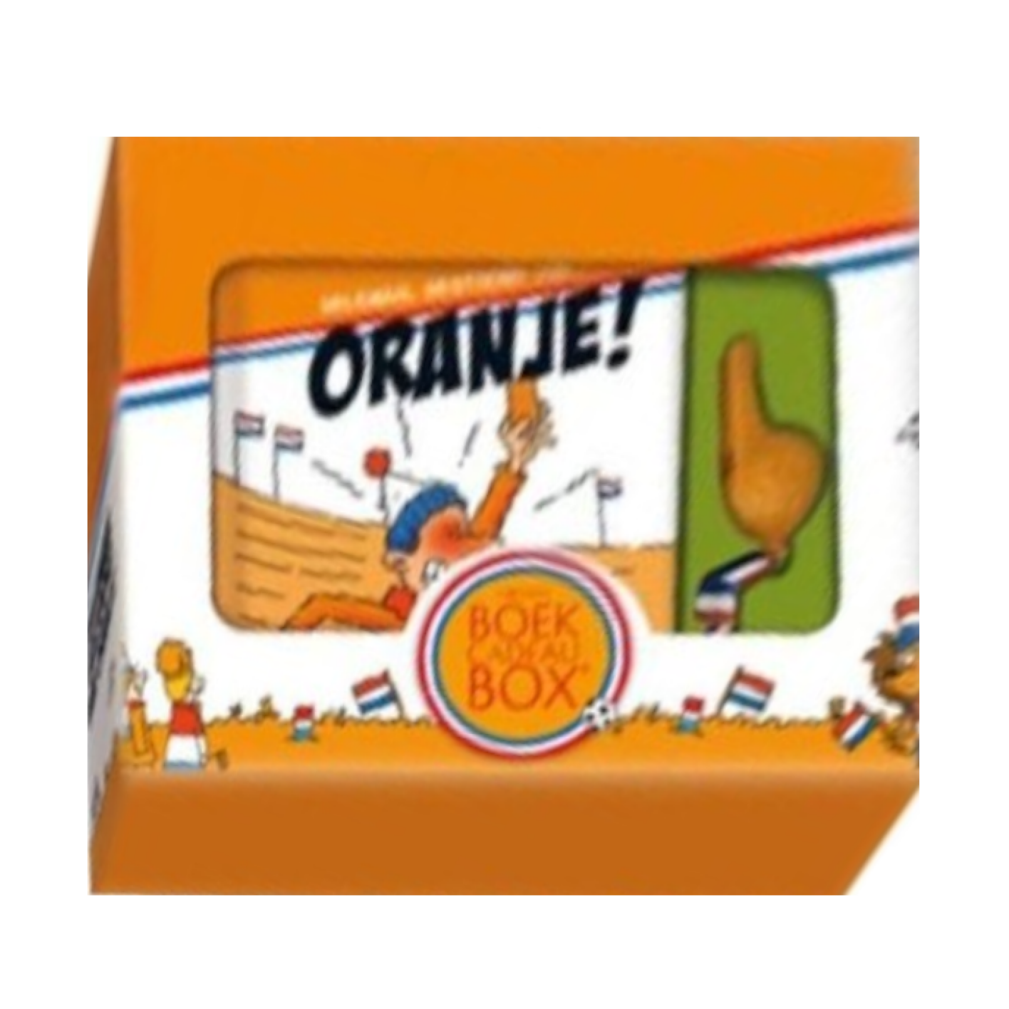 Boek cadeaubox - Gestoord van oranje