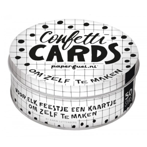 Imagebooks Confetti cards - Zelfmaakcadeaukaartjes - 50st. Imagebooks Confetti cards - Zelfmaakcadeaukaartjes - 50st.