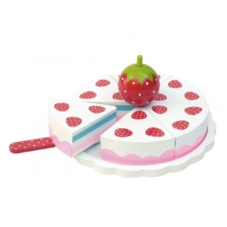 JaBaDaBaDo Speelgoedeten - Snijtaart - Aardbeientaart