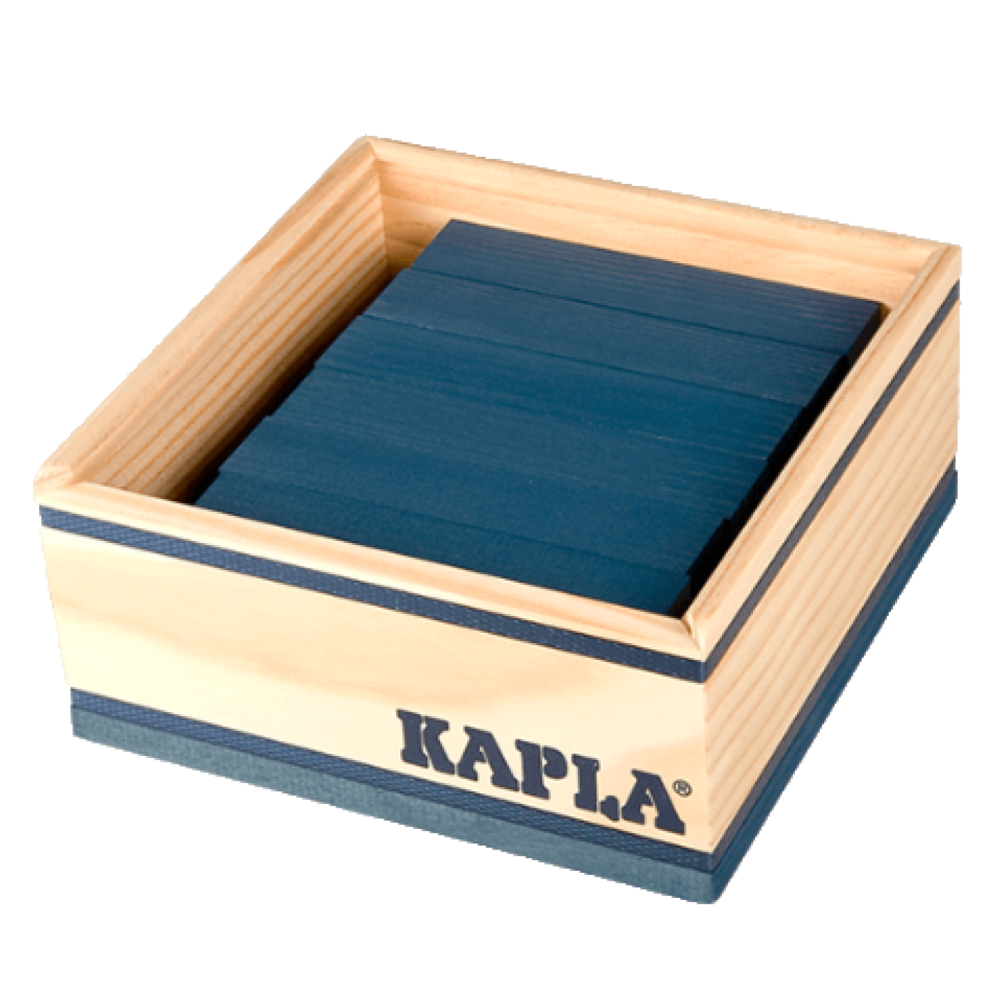 Plankjes - Kapla - Donker blauw - 40st.