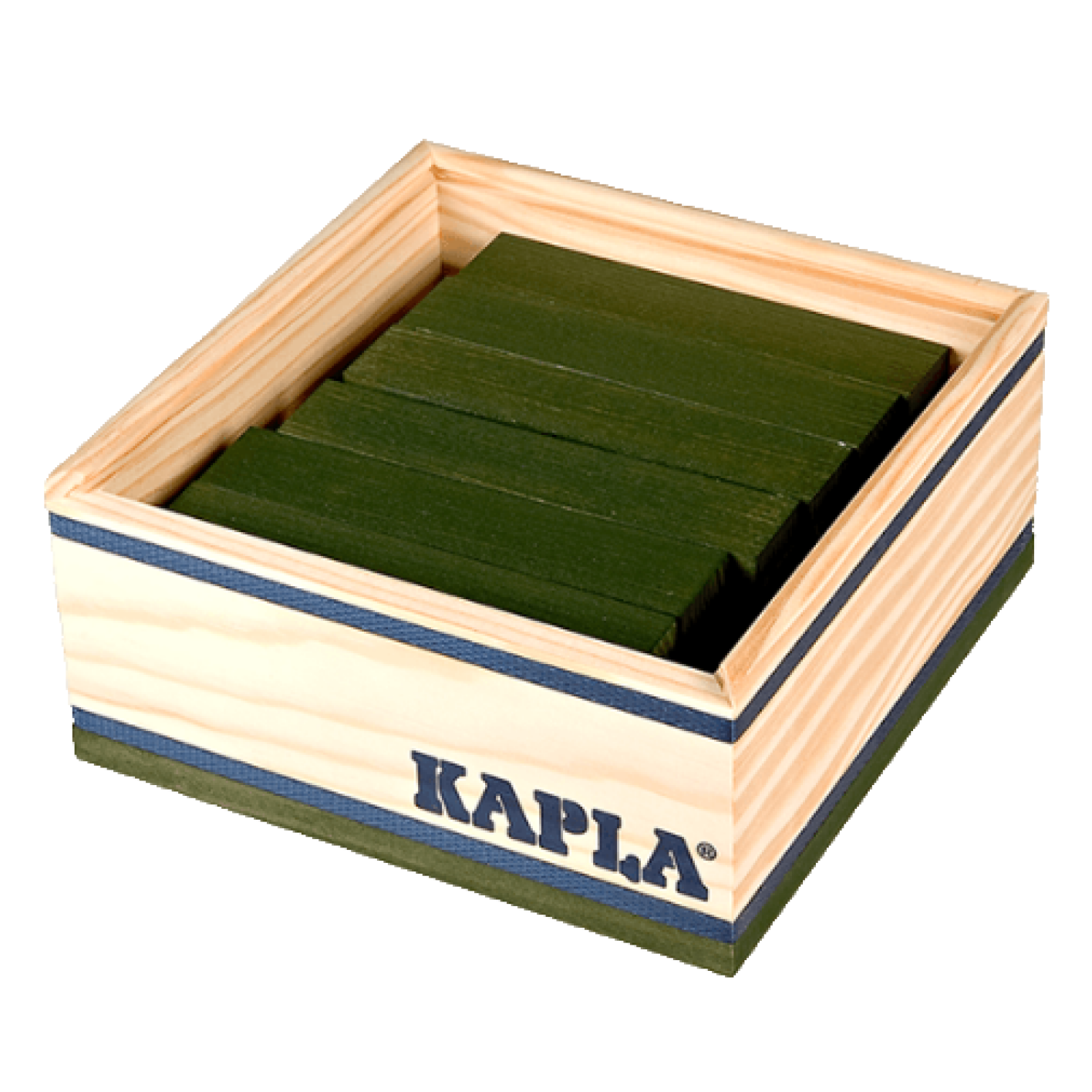 Plankjes - Kapla - Donker groen - 40st.