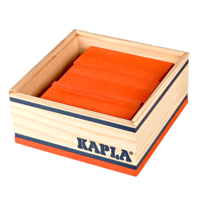 Kapla Plankjes - Kapla - Oranje - 40st.