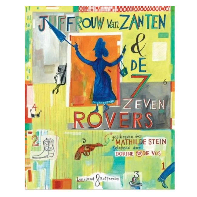 Lemniscaat Boek - Juffrouw van Zanten & de 7 rovers