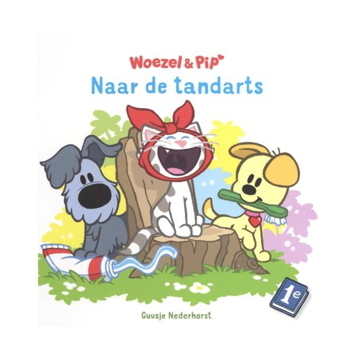 Boek - Woezel & Pip - Naar de tandarts
