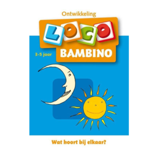 Loco Leerspellen Loco Bambino - Boekje - Wat hoort bij elkaar? - 3-5 jaar*