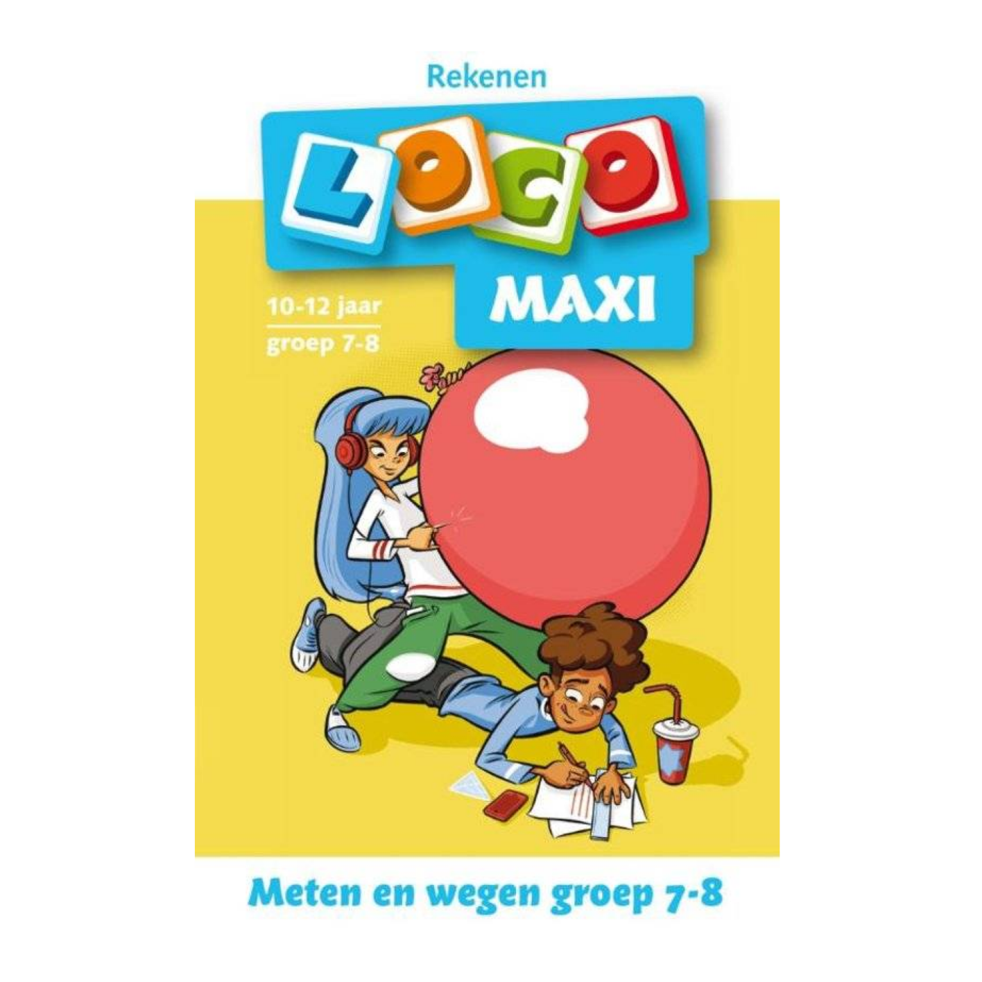 Loco Maxi - Boekje - Meten & wegen - 10-12 jaar*