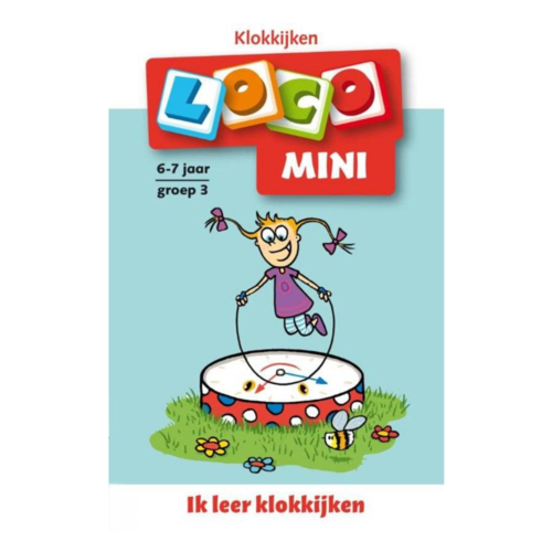 Loco Leerspellen Loco Mini - Ik leer klokkijken Loco Leerspellen Loco Mini - Ik leer klokkijken