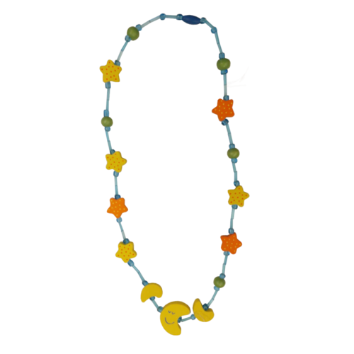 Out of the blue Ketting - Houten kralen Out of the blue Ketting - Houten kralen