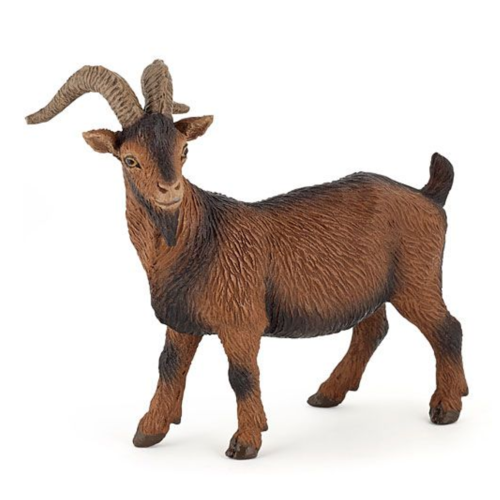 Papo Speelfiguur - Boerderijdier - Geit - Bruin Papo Speelfiguur - Boerderijdier - Geit - Bruin